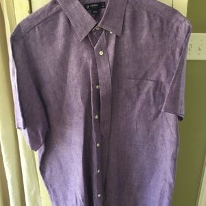 LINEN DRESS SHIRT